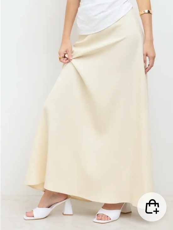 Cider Dresses & Skirts - CIDER Cream Maxi Skirt